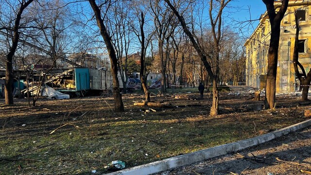 Від російського обстрілу постраждав одеський парк Шевченка