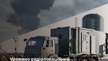 У росіян уражено радари, командні пости і склади на окупованих територіях