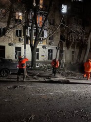 Вночі російські загарбники масовано атакували Одесу