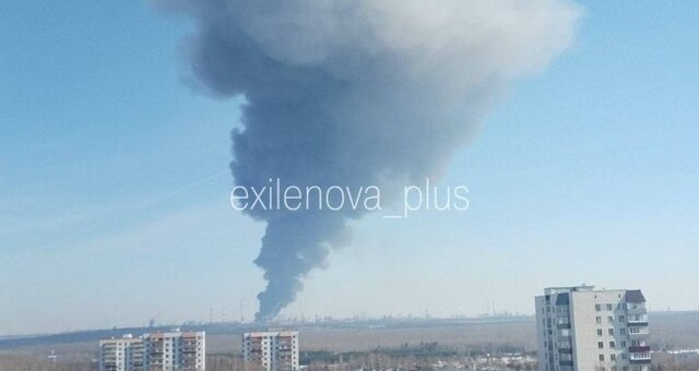 На росії вибухнув великий хімічний завод