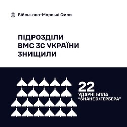 Над Одеською областю знищили 36 "шахедів"
