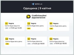 В Одесі відновлюють електропостачання за графіками