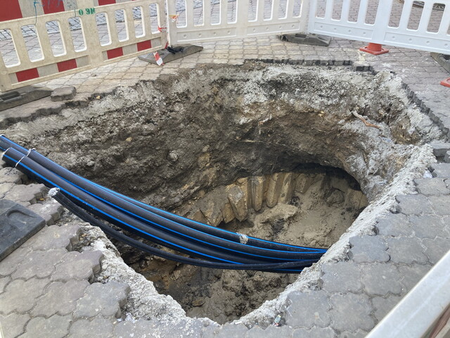 В Одесі знайшли залишки одного із старовинних мостів по вулиці Дерибасівській