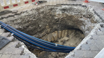 В Одесі знайшли залишки одного із старовинних мостів по вулиці Дерибасівській