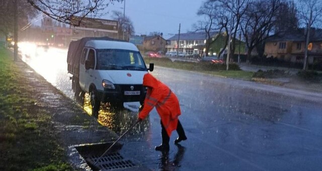 В Одесі негода через циклон