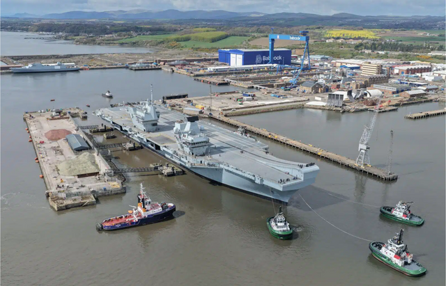 Авіаносець Queen Elizabeth відновив боєздатність після ремонту