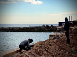 В Одесі почали реконструювати набережну на Фонтані