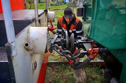 Вузькоколійка Одеської залізниці провела незвичний туристичний рейс (ВІДЕО)