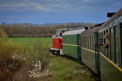 Вузькоколійка Одеської залізниці провела незвичний туристичний рейс (ВІДЕО)