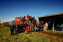 Вузькоколійка Одеської залізниці провела незвичний туристичний рейс (ВІДЕО)