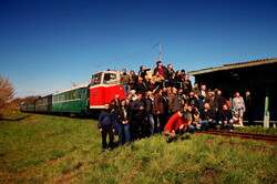 Вузькоколійка Одеської залізниці провела незвичний туристичний рейс (ВІДЕО)