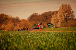 Вузькоколійка Одеської залізниці провела незвичний туристичний рейс (ВІДЕО)