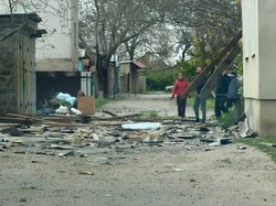 Ураган зривав дахи з будівель у Одеській області