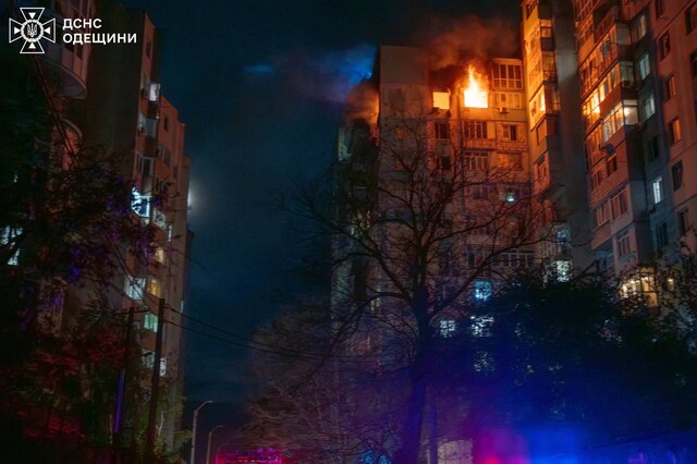 Вночі росіяни атакували Одесу і південь Одеської області