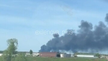 На росії горить нафтоперекачувальна станція поблизу Уфи