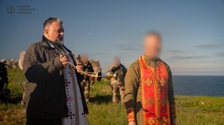 На острові Зміїний вшанували пам'ять загиблих визволителів