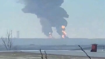Український флот завдав ракетний удар по НПЗ на росії