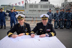 ВМС України отримали протимінний корабель від Нідерландів