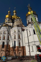 Правосрамна росії атакувала православну Лавру копією правовірного іранського дрону