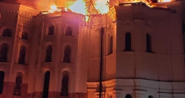 На росії почався "розгін" фейків про удар по Києво-Печерській Лаврі: росіяни намагаються зняти з себе відповідальність