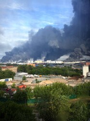 Новий удар по москві: знову палає нафтозавод у Капотні