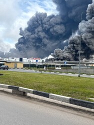 Новий удар по москві: знову палає нафтозавод у Капотні