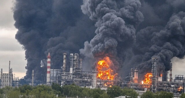 Як саме було уражено нафтозавод на москві