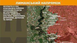 Військові дії на фронті 21 червня