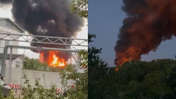 На росії уражено дві великі нафтобази