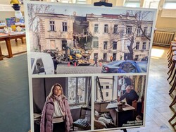 Війна у фото: в Одесі йде виставка "Моє Суспільне" Бориса Бухмана