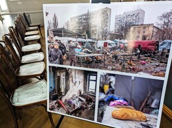Війна у фото: в Одесі йде виставка "Моє Суспільне" Бориса Бухмана