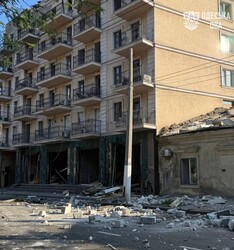 В Одесі показали наслідки ранкового російського ракетного удару