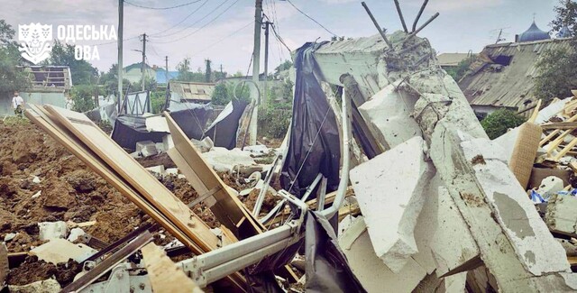 По Одеській області росіяни завдали нові ракетні удари