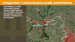 Воєнні дії на фронті 22 липня