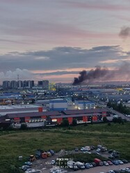 На росії уражено два логістичні центри у Петербурзі