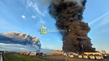 На росії уражено два логістичні центри у Петербурзі