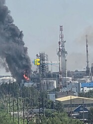 На росії уражено нафтозавод в Тюмені