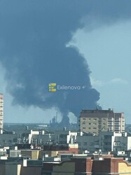 На росії уражено нафтозавод в Тюмені