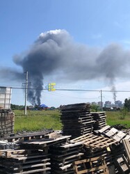На росії уражено нафтозавод в Тюмені