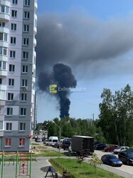 На росії уражено нафтозавод в Тюмені