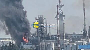 На росії уражено нафтозавод в Тюмені