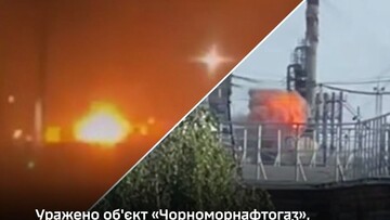 В Криму уражено газовидобувні об'єкти російських окупантів