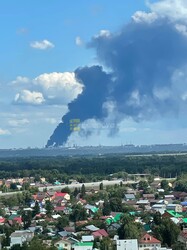 На росії уражено нафтозавод в Уфі