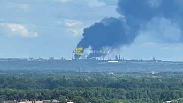 На росії уражено нафтозавод в Уфі