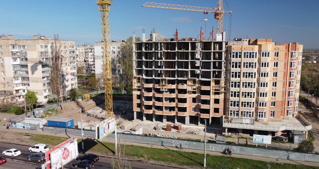 В Одеській області збільшується обсяг нового будівництва