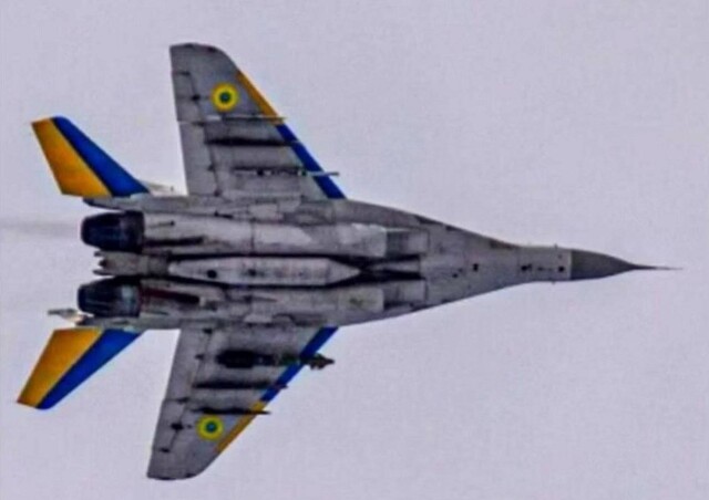 Над Одеською областю було втрачено винищувач МіГ-29