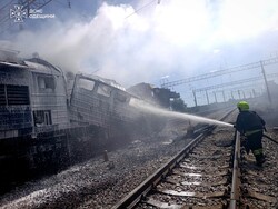 Вдруге за день росіяни атакували залізницю у Одеській області (оновлено)