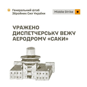 В окупованому Криму уражено авіабазу і пункт керування дронами-камікадзе