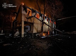 По Одеській області росіяни завдали масований "шахедний" удар