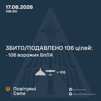 Вночі ППО відбивала удари на Одеську область